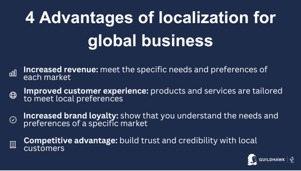 4 Advantages of localization for global business (1)