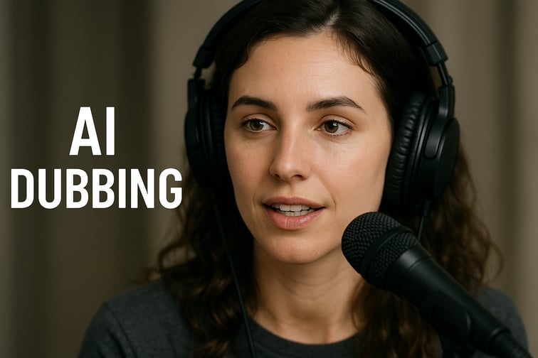 AI dubbing