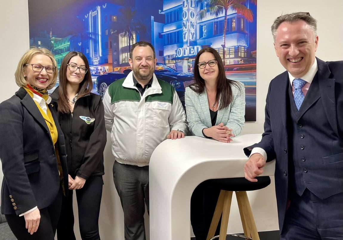 Bentley Factory Staff