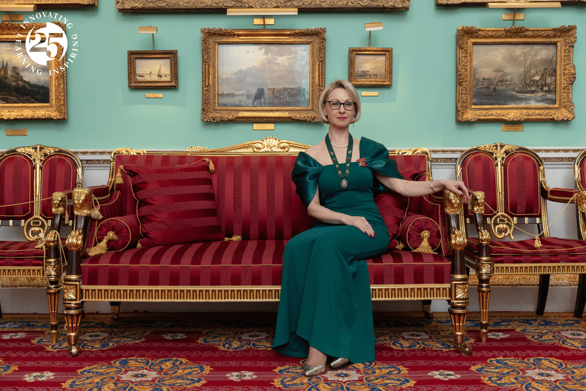 Jurga Zilinskiene MBE, Founder and CEO of Guildhawk, at Mansion House