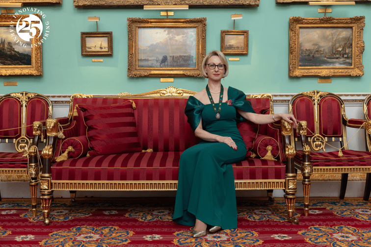 Jurga Zilinskiene MBE, Founder and CEO of Guildhawk, at Mansion House