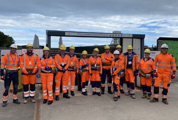 Guildhawk Director David Clarke visits the Woodsmith Mine with Anglo American and ABMEC