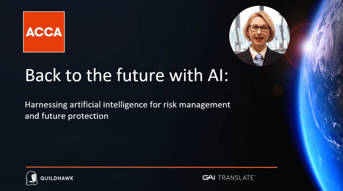 ACCA invites Guildhawk to address global CROs on AI risks and strategies